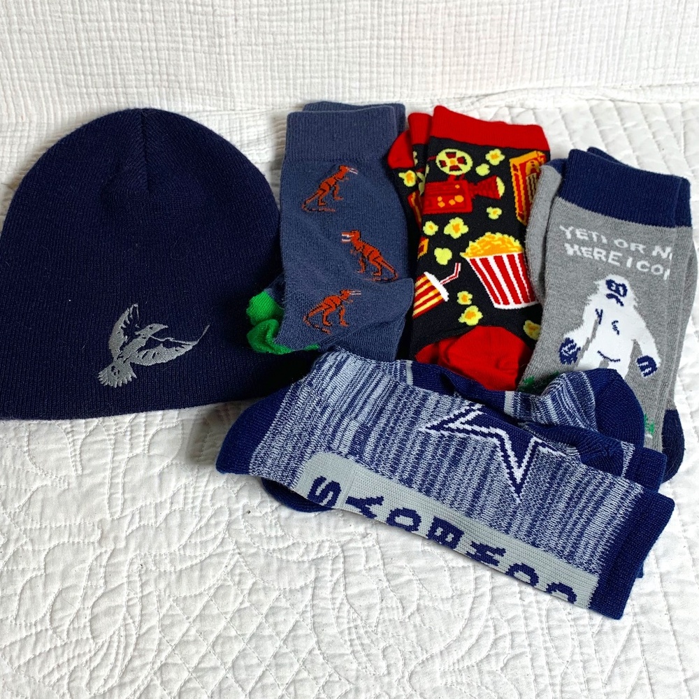 Funny socks & Martinhouse Brewery beanie gift - fun gift, Father’s Day, birthday